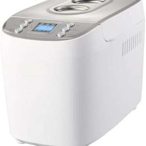 15-in-1 Bread Maker Machine - 3LB Capacity w-Gluten-Free & Whole Wheat Settings - Digital Programmable Breadmaker w- 3 Loaf Sizes & Crust Colors - 1