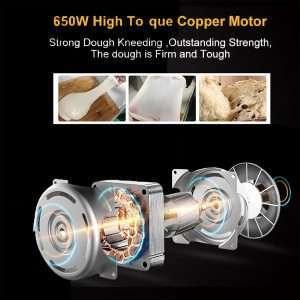 2.2LB Large Automatic Bread Machine, Professional Bread Maker with Nonstick Ceramic Pan and LCD Touch Pane, 17 Smart Cooking Programs, 15 Hours Timer and 3 Loaf Sizes for Breakfast - 8